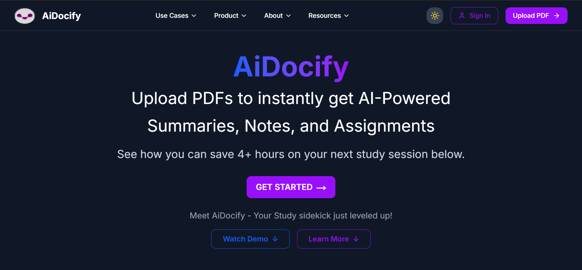 AiDocify App Screenshot
